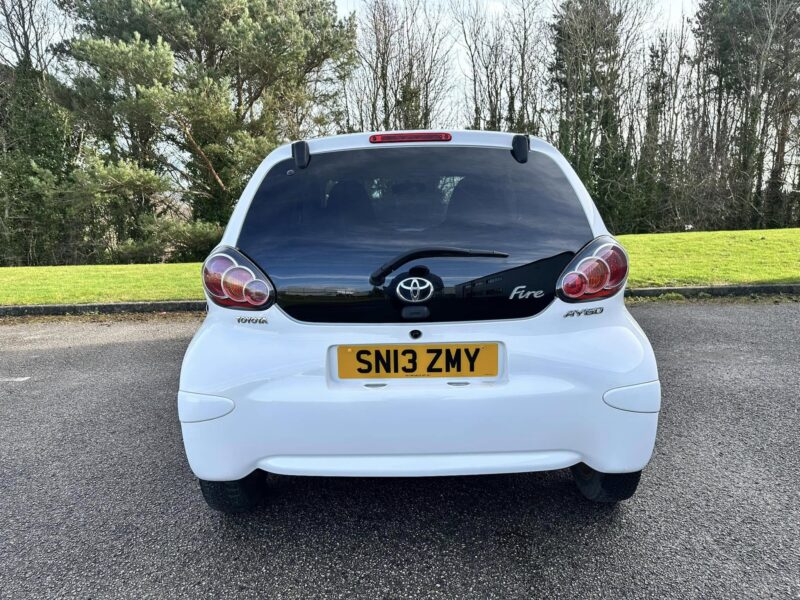 TOYOTA AYGO FIRE